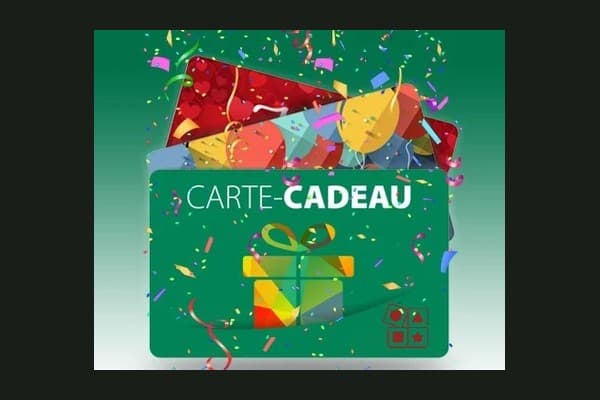 Cartes cadeaux