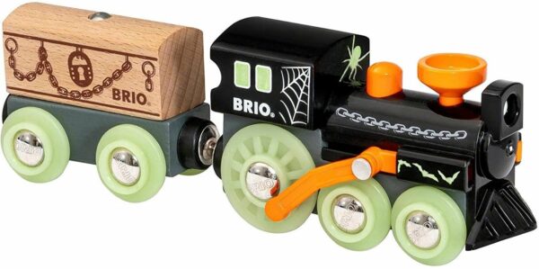Train fantôme en bois