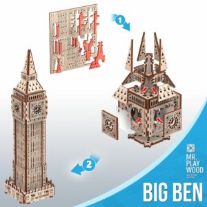 Big Ben – puzzle 3D