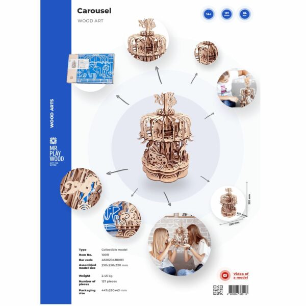 Carrousel - puzzle 3D – Image 2