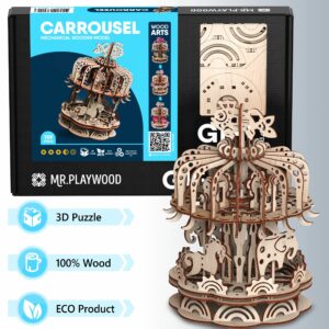 Carrousel – puzzle 3D