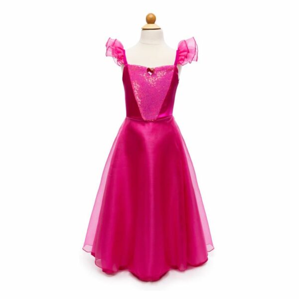 Hot Pink Party Dress  5-6 ans