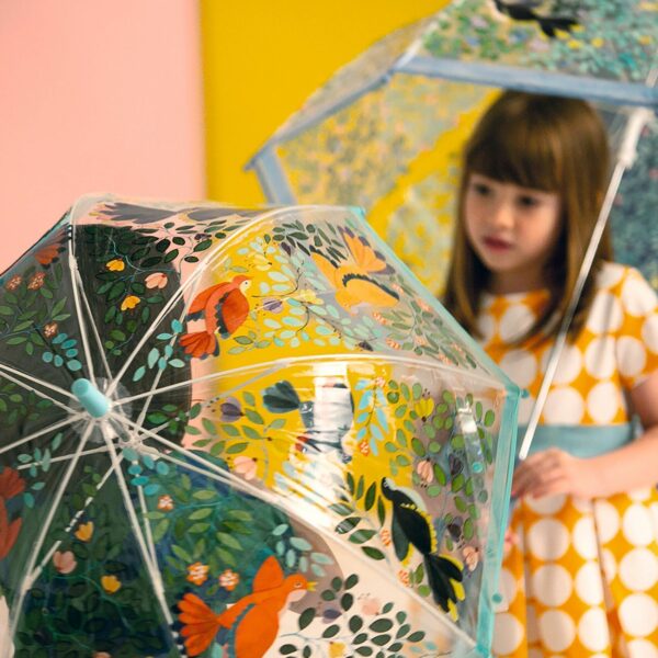 Parapluie - Fleurs & oiseaux – Image 2