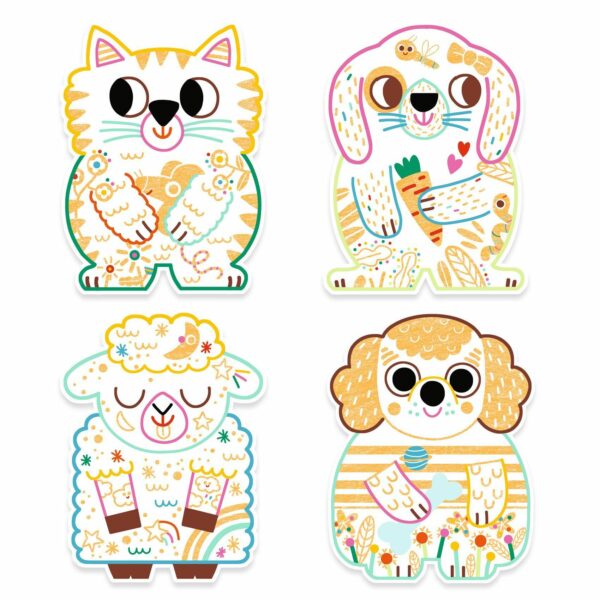 Coloriages à révéler - Animaux familiers – Image 5