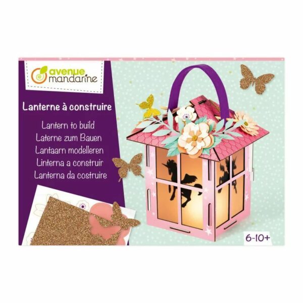 Lanterne à construire - Licorne