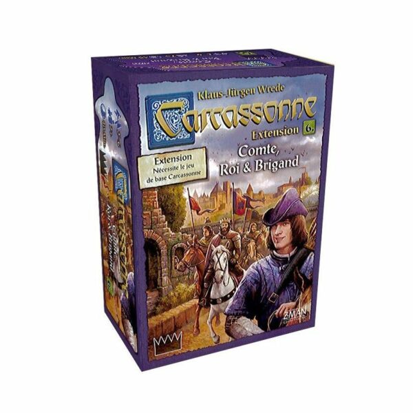 Carcassonne : Ext 6 - Comte, Roi et brigand