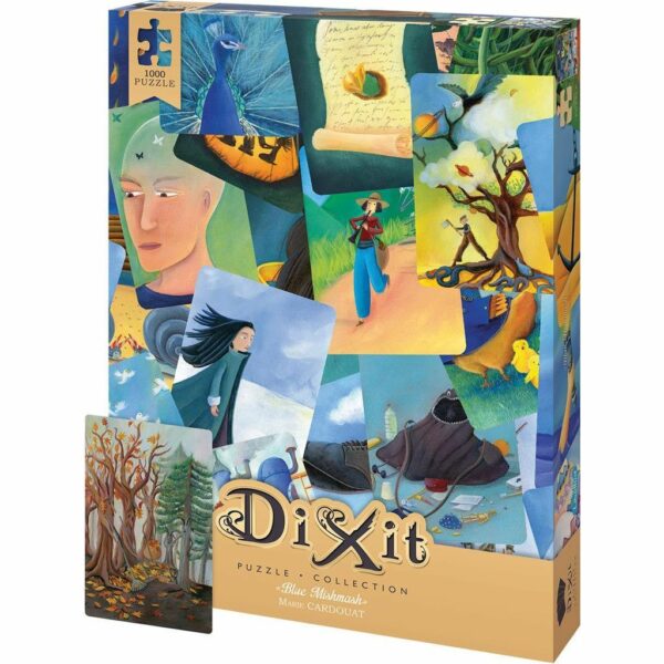 Dixit Puzzle - Blue Mishmash - 1000 Pcs – Image 3