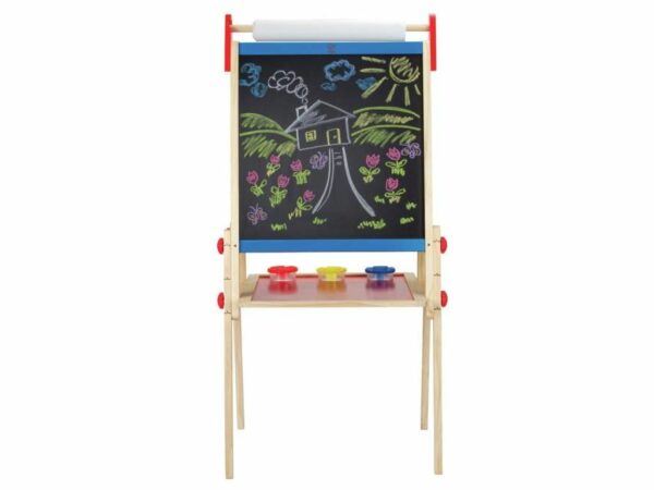 Tableau Chevalet 3 en 1 en bois – Image 2