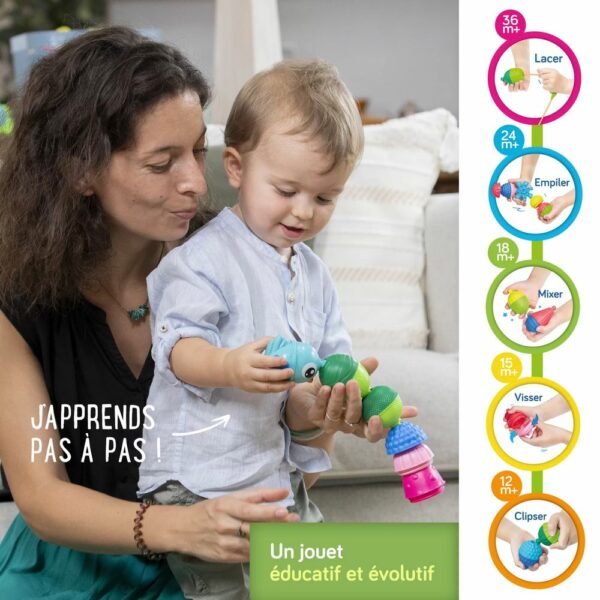 Coffret perles de motricité- Animaux de la forêt – Image 2