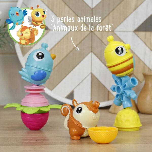Coffret perles de motricité- Animaux de la forêt – Image 3