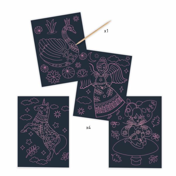 Cartes à gratter - Monde merveilleux – Image 3