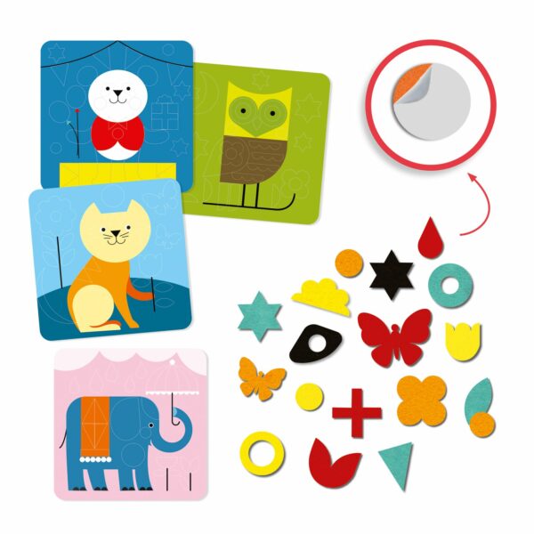 Tableaux de feutrine - Douces créatures – Image 2