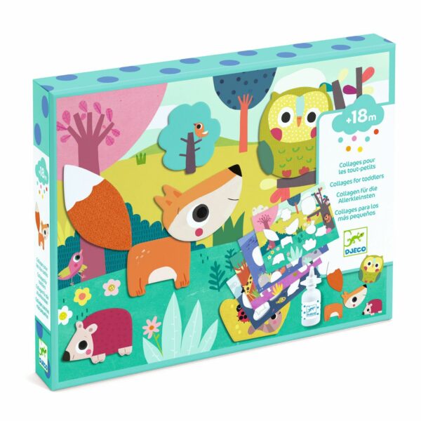 Collages pour les petits - Premiers collages