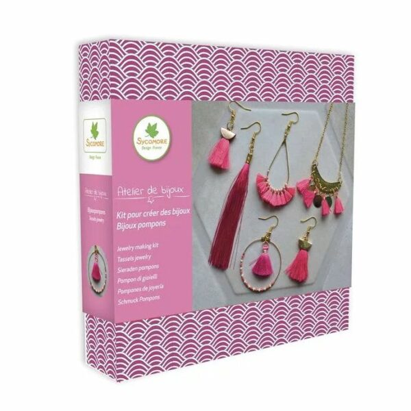 Atelier de bijoux pompons