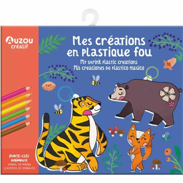 Ma pochette d'artiste - Mes créations en plastique fou