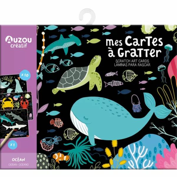 Mes cartes à gratter - Océan