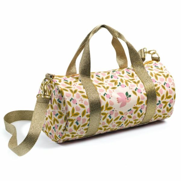 Sac polochon - Oiseau rosé