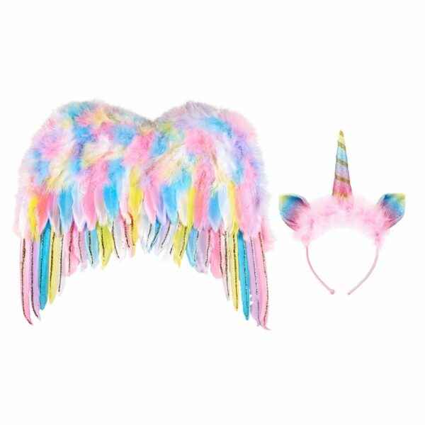 Ailes + serre-tête licorne