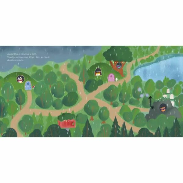 Les mini-héros de la forêt - Ensemble contre la pluie – Image 2