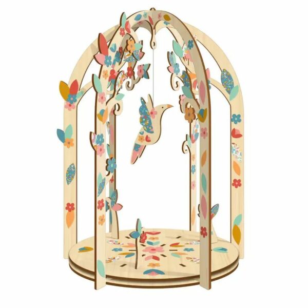 Mon joli porte-bijoux en bois