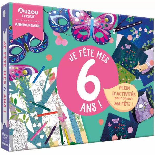 Mon coffret d'anniversaire - Je fête mes 6 ans !