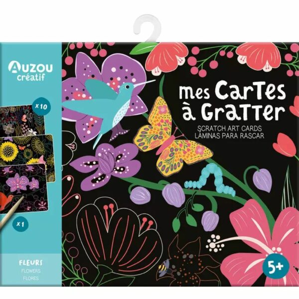 Mes cartes a gratter fleurs