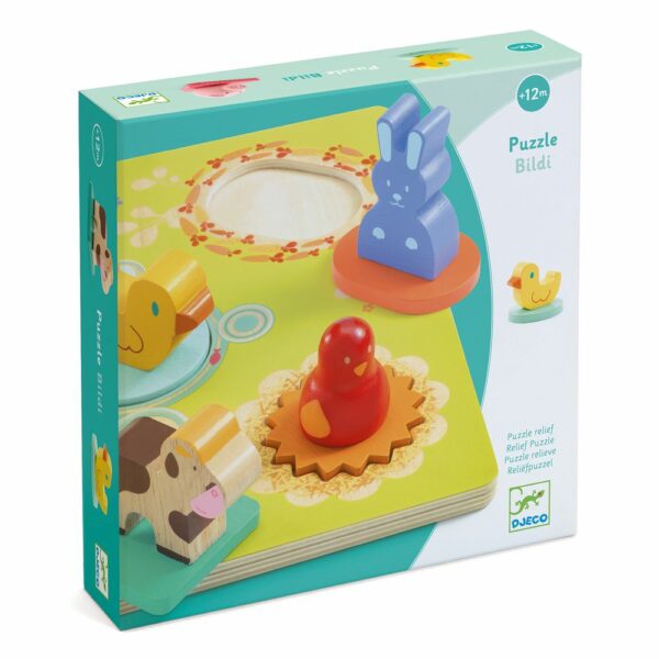 Puzzle Bildi 5 pcs en bois – Image 3