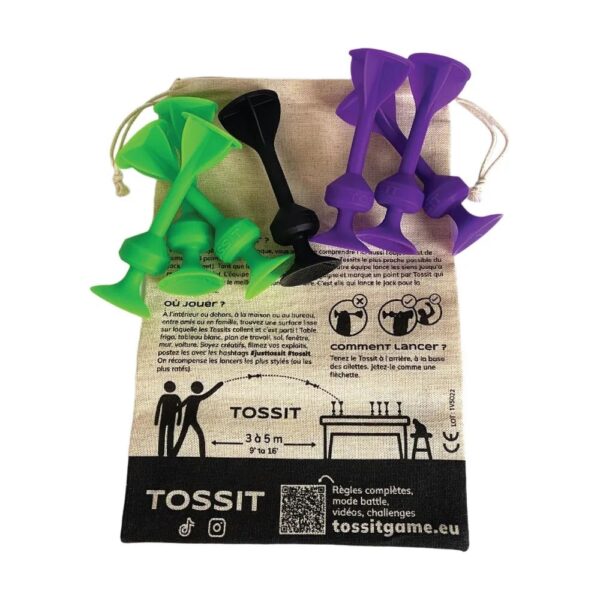 TOSSIT jeu Violet-Vert – Image 3