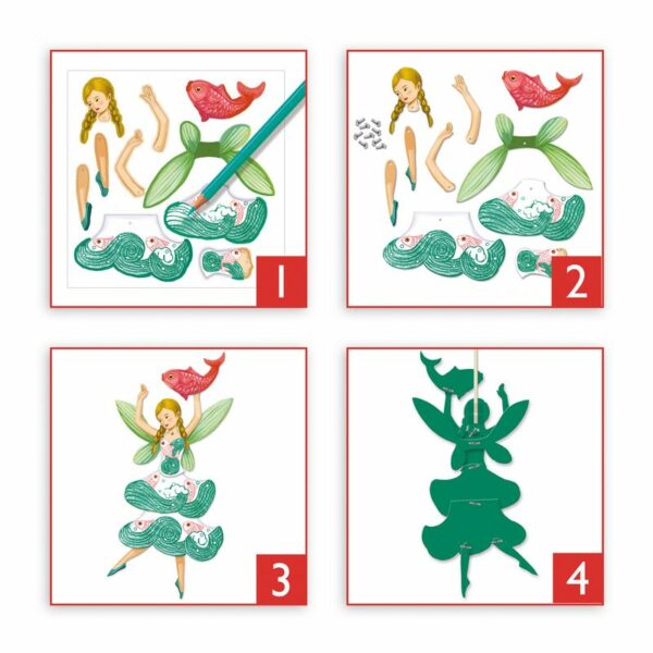 Pantins à colorier - Fées – Image 3