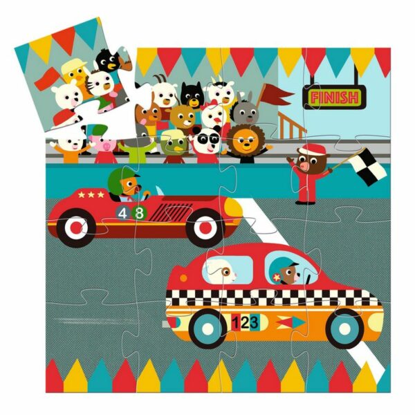 Puzzle Le bolide - 16 pcs – Image 2