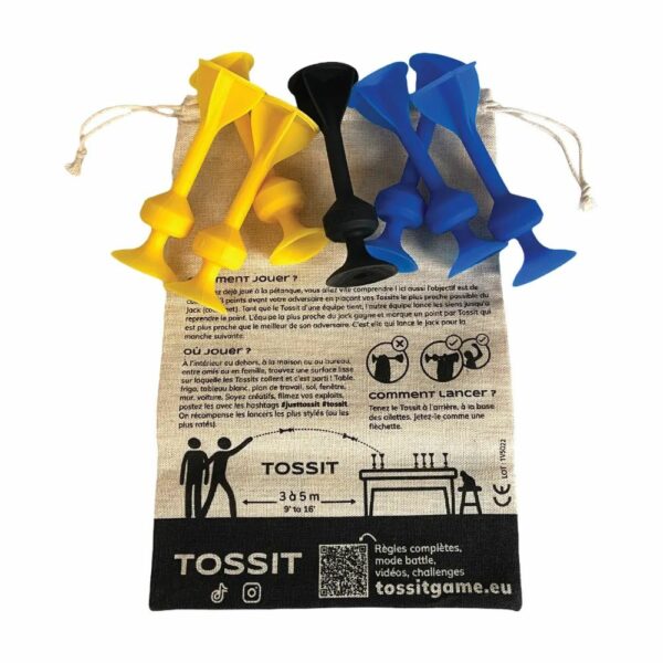 TOSSIT jeu Bleu-Jaune – Image 3