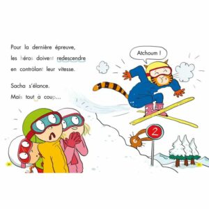 Les héros de 1re primaire – Niveau 2 – Panique au ski