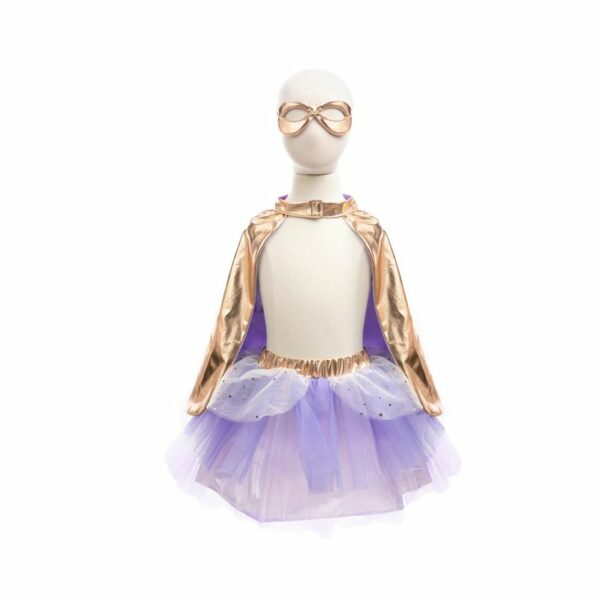 Costume WonderWoman Or Lilas - 4-6 ans