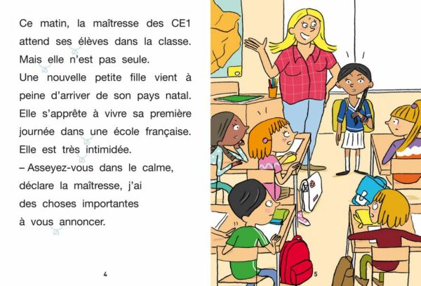 Sami et Julie La nouvelle élève - Niveau 4 CE1 – Image 2