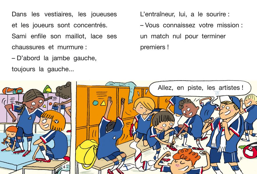 Le match de foot de Sami et Julie - Niveau 4 CE1 – Image 2