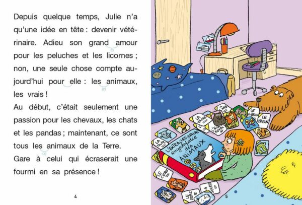 Sami et Julie Julie veut devenir vétérinaire - Niveau 4 CE1 – Image 2