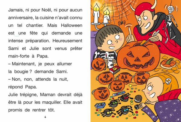Sami et Julie fêtent Halloween - Niveau 4 CE1 – Image 2