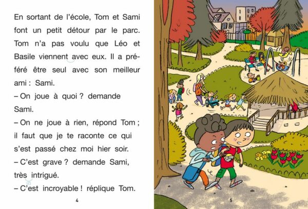 Sami et Julie Tom va avoir une petite soeur - Niveau 4 CE1 – Image 2
