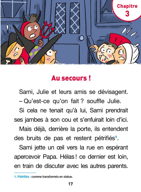 Sami et Julie Roman La surprise d'Halloween - Niveau 5 CE2 – Image 2