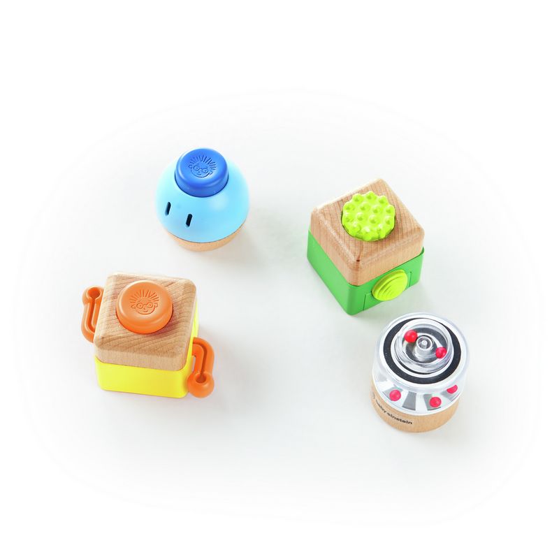 Cubes sensoriels en bois – Image 3