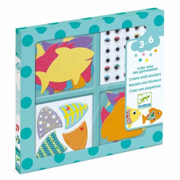 Collage - J'aime les poissons
