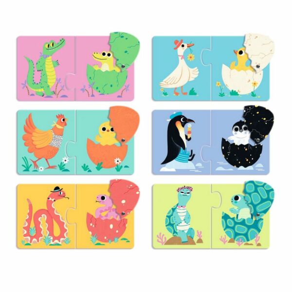 Puzzle Duo articulo - Les oeufs rigolos – Image 3
