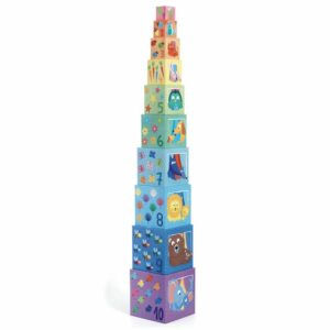 10 cubes Arc en ciel
