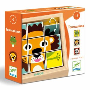 Puzzle cadre en bois – Tournanimo