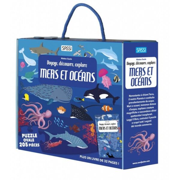 Puzzle Livre - Mers et Océans - 205 pcs