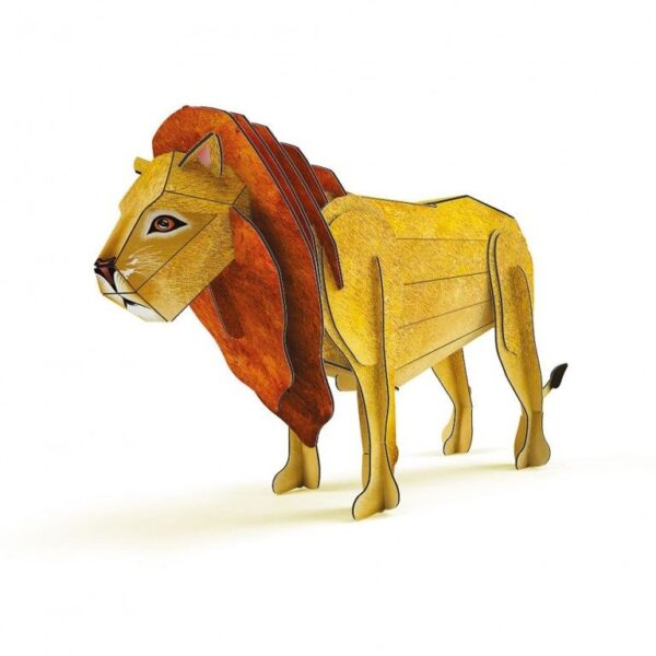 Puzzle Livre Savane - Le lion 3D – Image 2