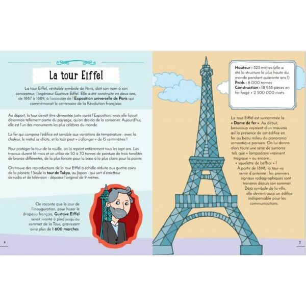 Puzzle Livre - Paris - 140 pcs – Image 3