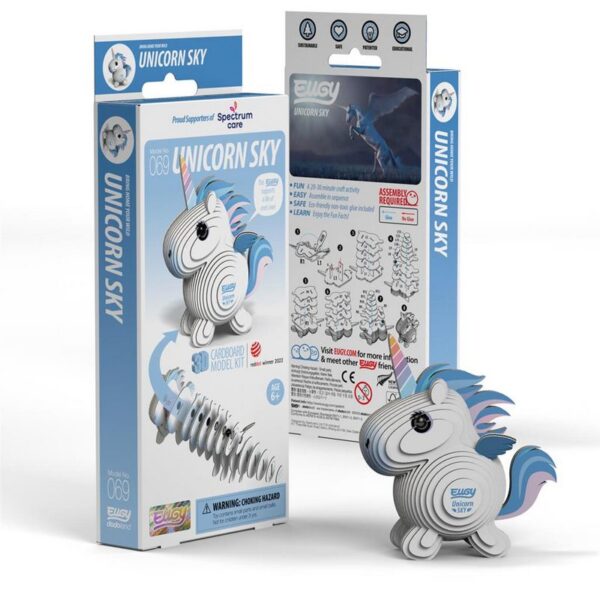 EUGY Puzzle 3D - Licorne Ciel – Image 2