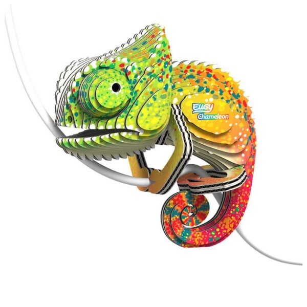 EUGY Puzzle 3D - Caméléon
