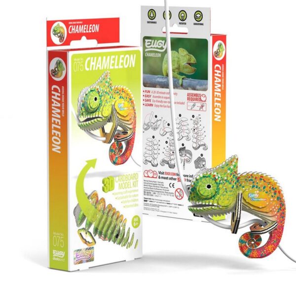EUGY Puzzle 3D - Caméléon – Image 2